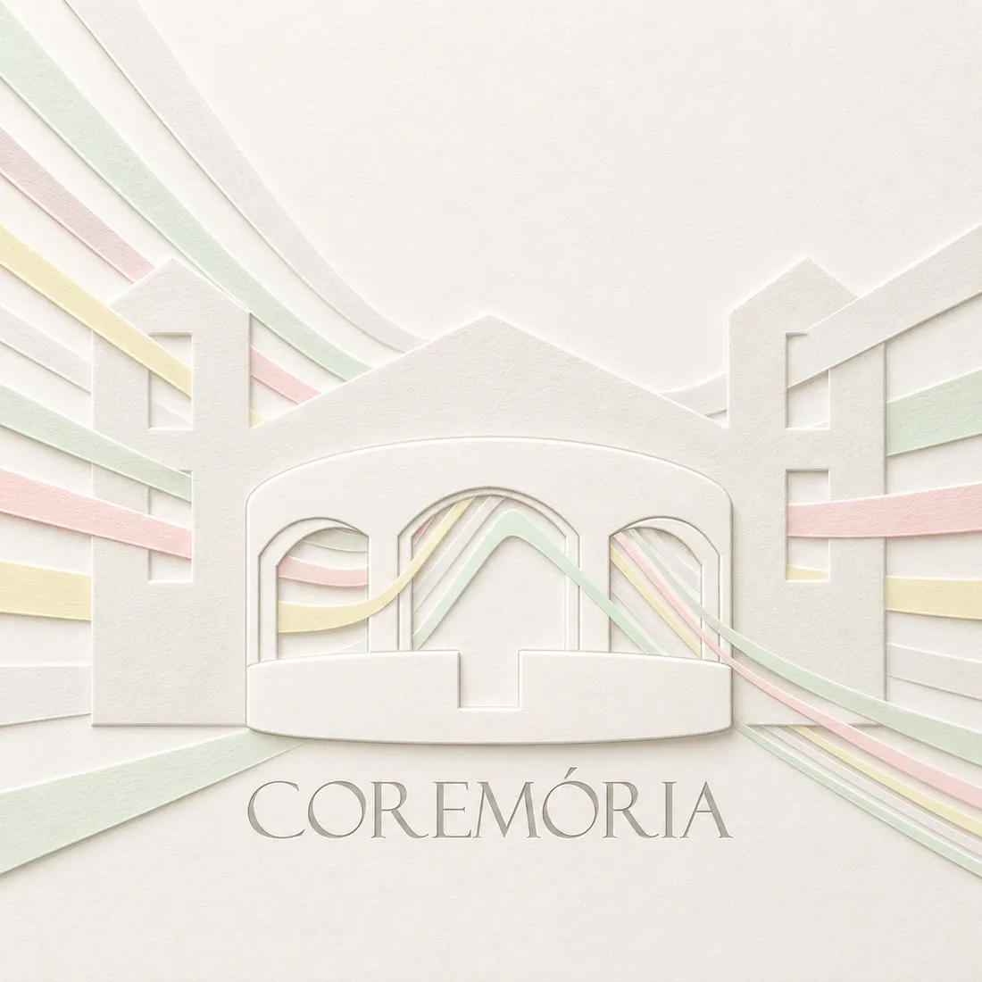 Coremória — capela e coreto